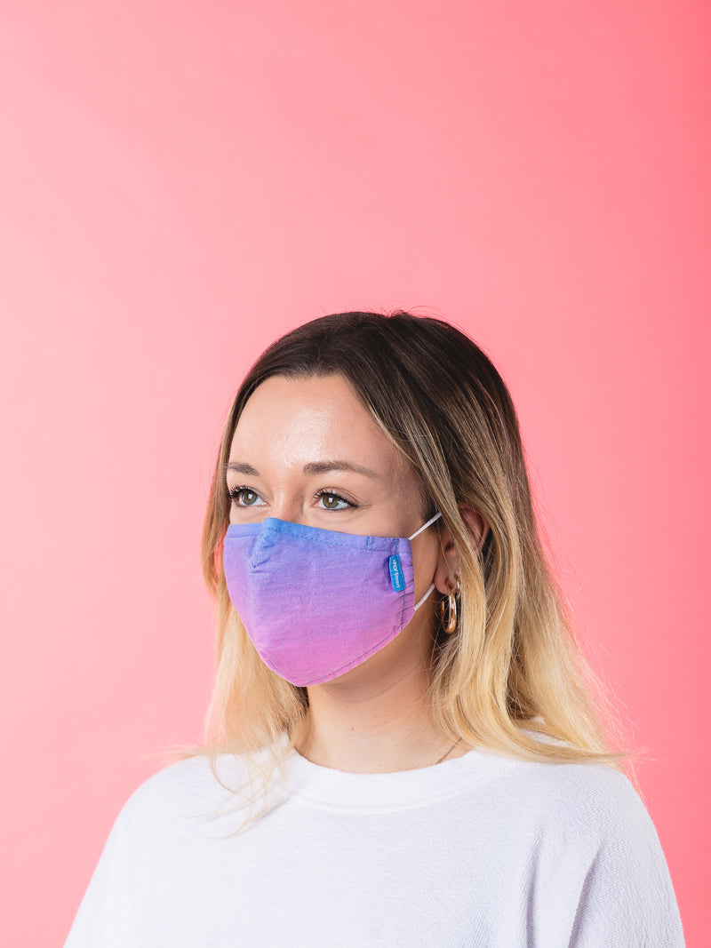 Reusable Cotton Not Rated Large/X Large All- Purpose Face Mask in